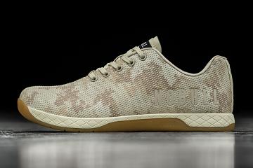 Brown Nobull Limestone Camo Women's Trainers | CA E1945B